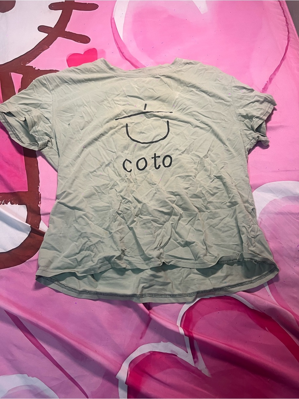 Coto Kids Short Sleeve Tee in Light Sage Green